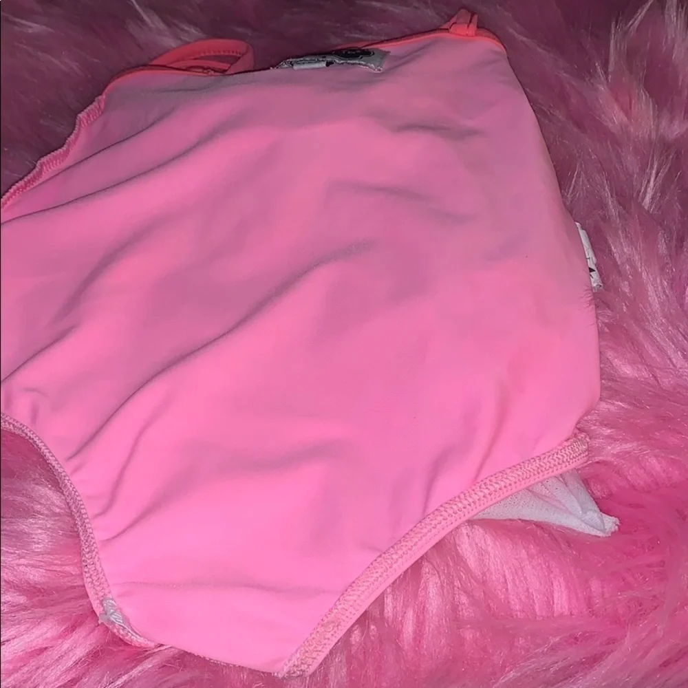 Mud pie pink flamigo bathing suit 24 …